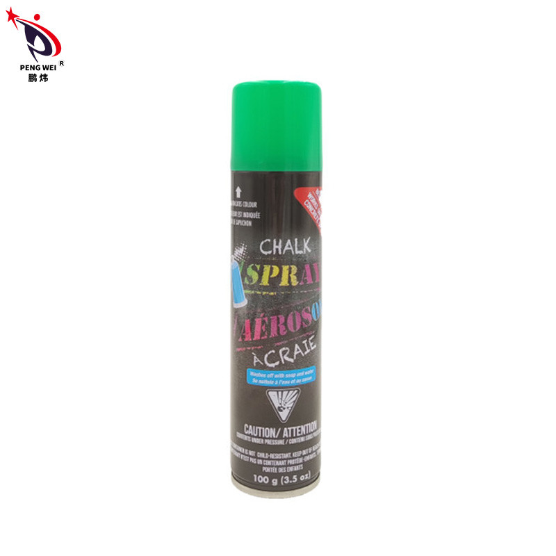 A base de agua al aire libre multicolor de la pintada 3.5OZ del espray lavable de la tiza