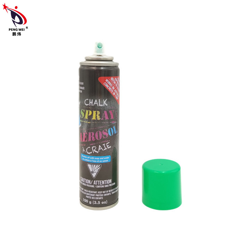 A base de agua al aire libre multicolor de la pintada 3.5OZ del espray lavable de la tiza