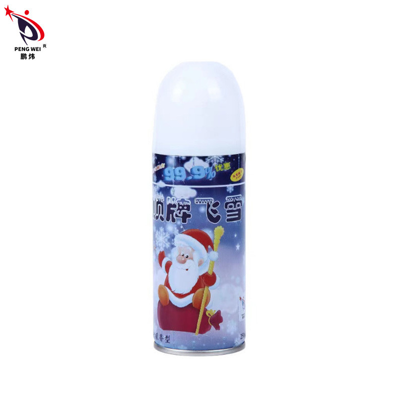 ISO9001 Santa Artificial Snow Spray Multicolor 50g 80g práctica
