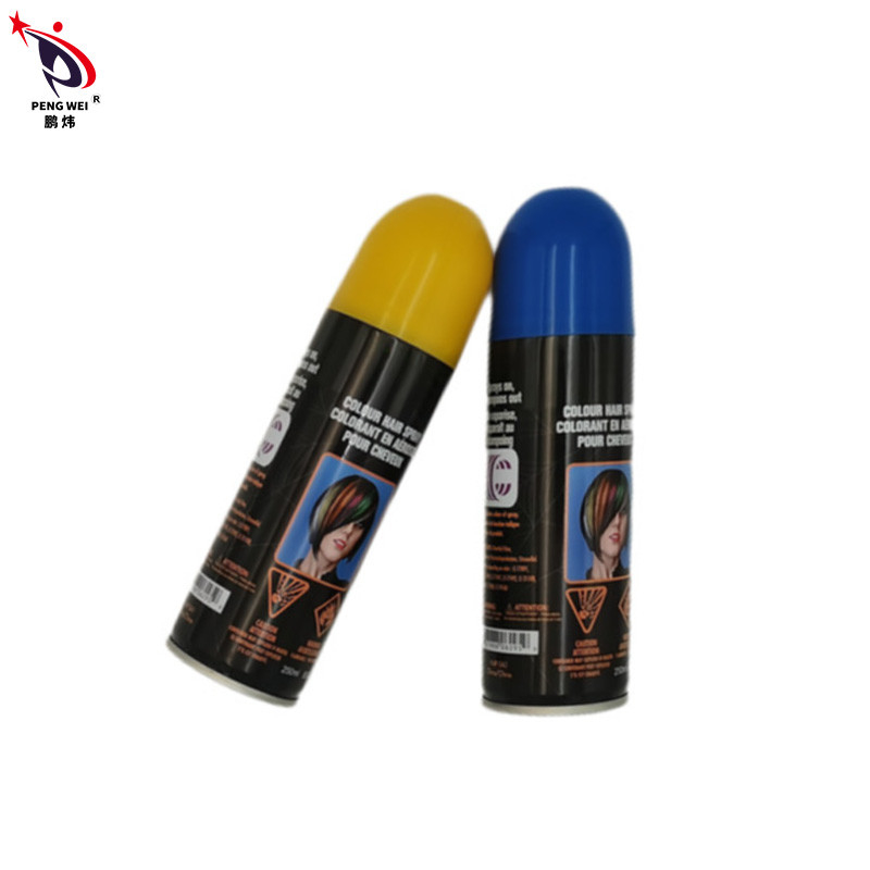 Laca multiusos temporal, espray no tóxico inodoro del color del color del pelo