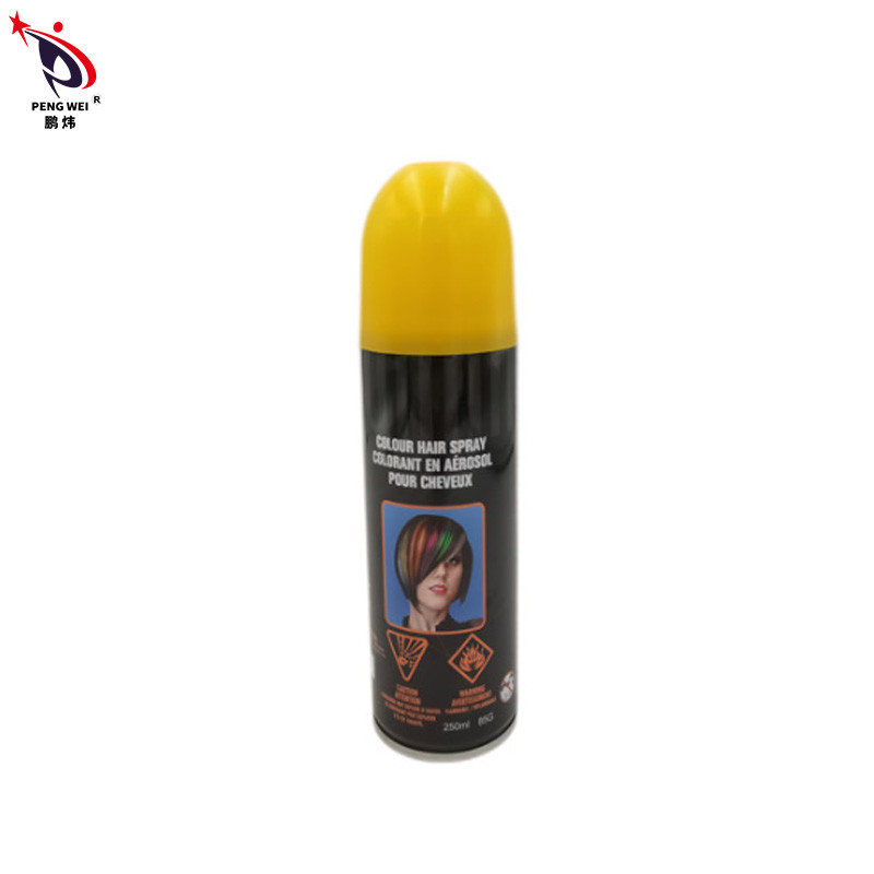 Laca multiusos temporal, espray no tóxico inodoro del color del color del pelo