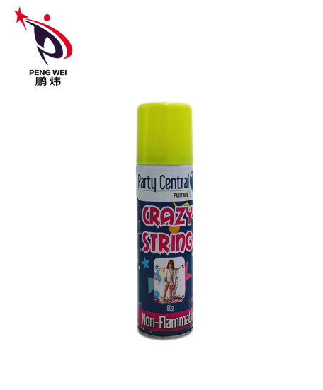 espray de la secuencia del partido del festival de 45g 50g multicolor con el casquillo plástico