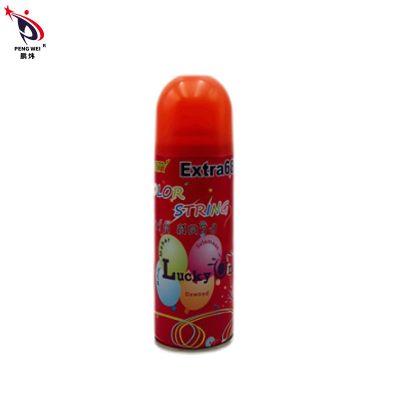 Espray inodoro inflamable de la flámula del partido, secuencia tonta del espray multicolor