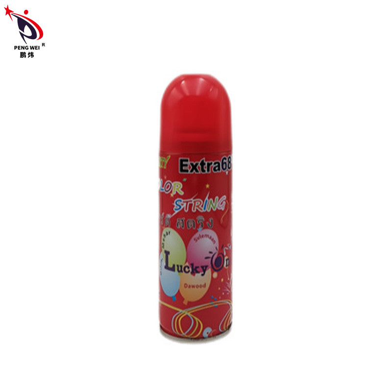Espray inodoro inflamable de la flámula del partido, secuencia tonta del espray multicolor