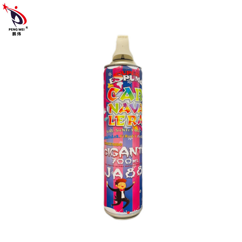Poder de espray falsa multicolora de la nieve de MSDS, espray artificial no tóxico de la nieve del árbol de navidad