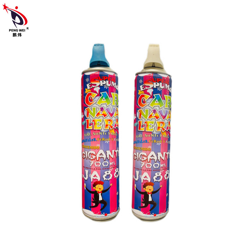 Poder de espray falsa multicolora de la nieve de MSDS, espray artificial no tóxico de la nieve del árbol de navidad