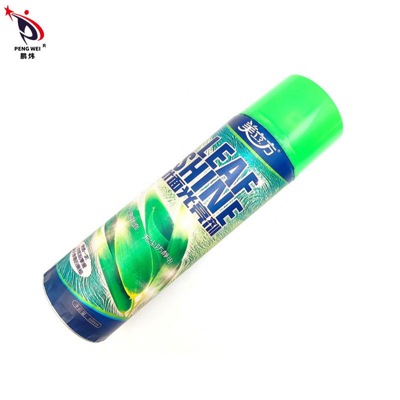 hoja a base de agua 600ml brillar para rociar color puro del material no tóxico del metal