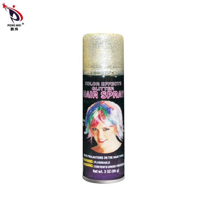 Multicolor disponible Eco de Tin Hair Glitter Spray Odorless amistoso
