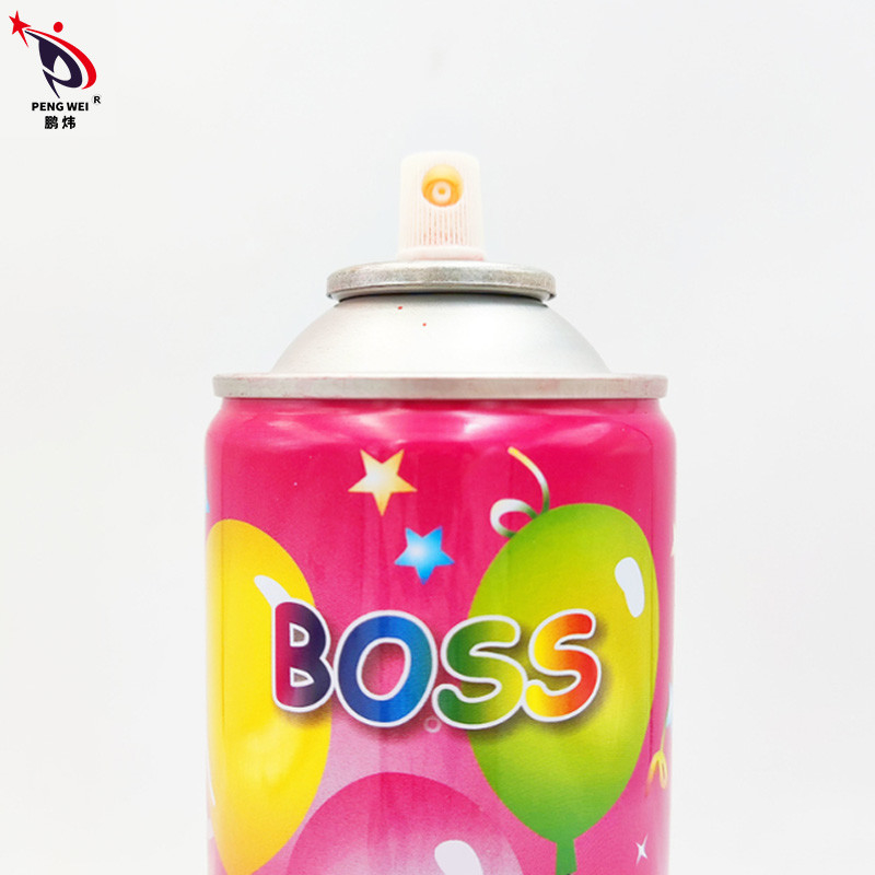 La nieve multicolora de la falsificación de la Navidad rocía a Smudgeproof multiusos Boss Snow Spray