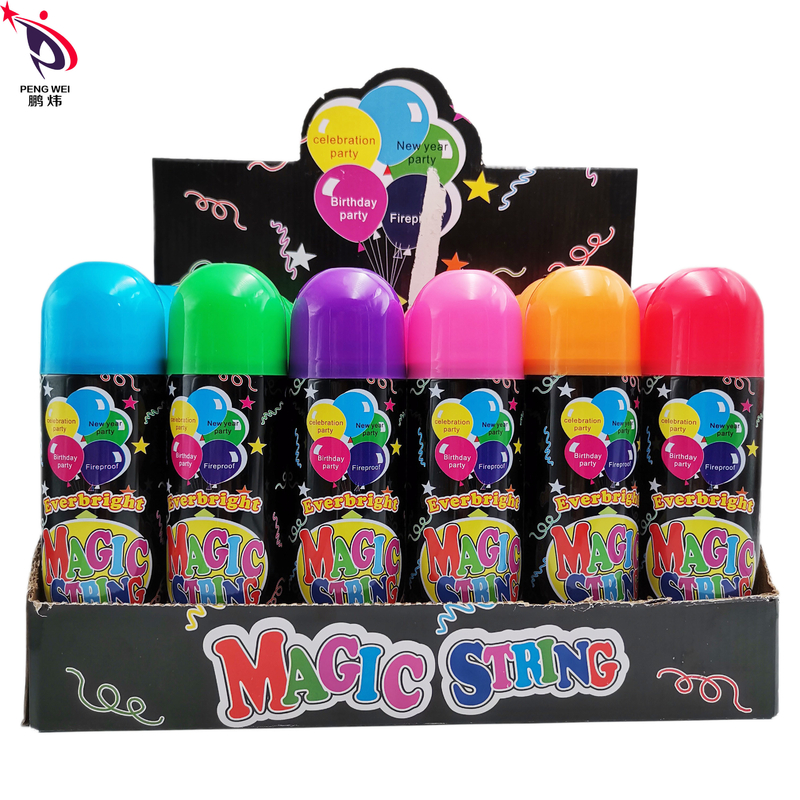 el espray tonto de la secuencia de 52x150m m puede artículo multicolor para la boda