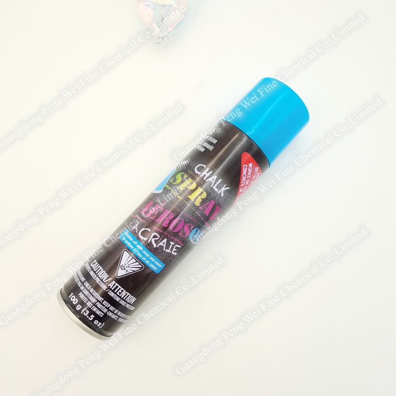 Gramos lavables multicolores de la pintada del espray azul inodoro de la tiza 100