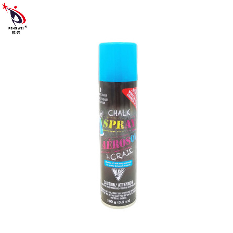 Gramos lavables multicolores de la pintada del espray azul inodoro de la tiza 100
