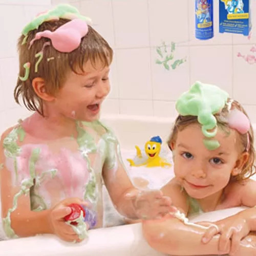 Artículo amistoso multicolor de Eco del espray de la espuma del baño de la hojalata 3oz