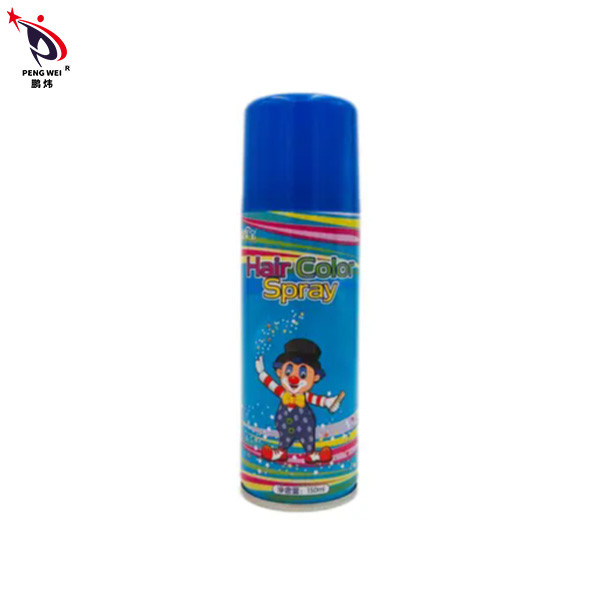Los esprayes temporales del color del pelo de Caifubao teñen el maquillaje púrpura Halloween 150ml de la poder
