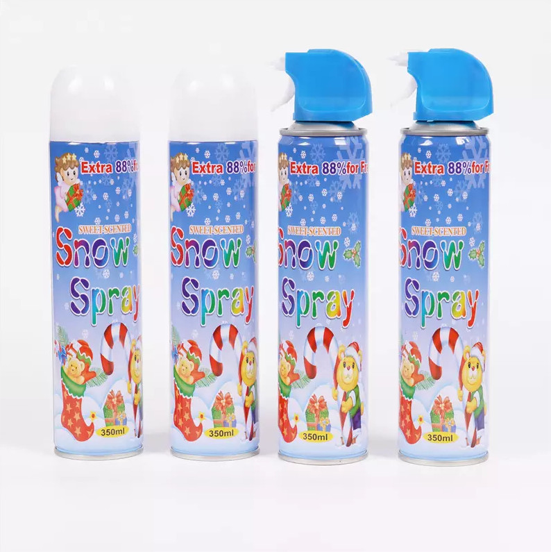 CE artificial de la boda SEDEX de la Navidad del espray de la nieve del copo de nieve de la espuma del disparador del partido del color