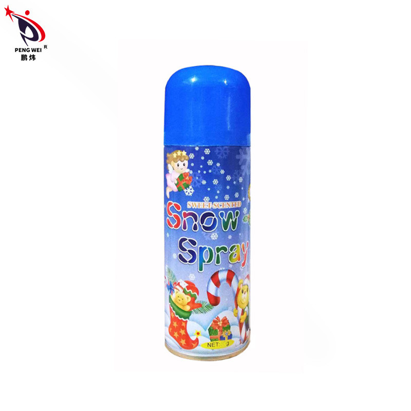 CE artificial del espray de la nieve del partido no inflamable 150ml para casarse la decoración