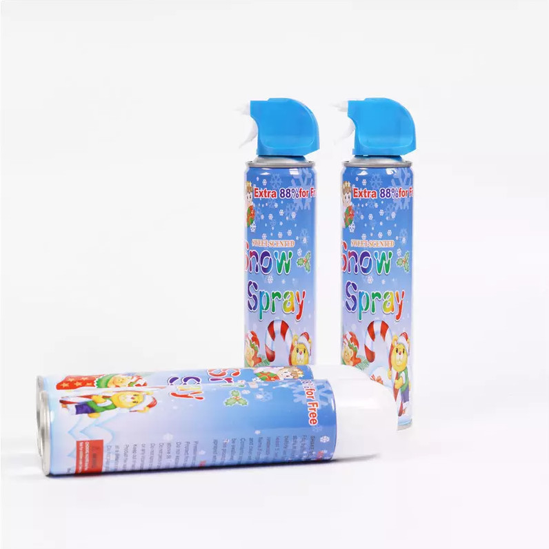 CE artificial del espray de la nieve del partido no inflamable 150ml para casarse la decoración