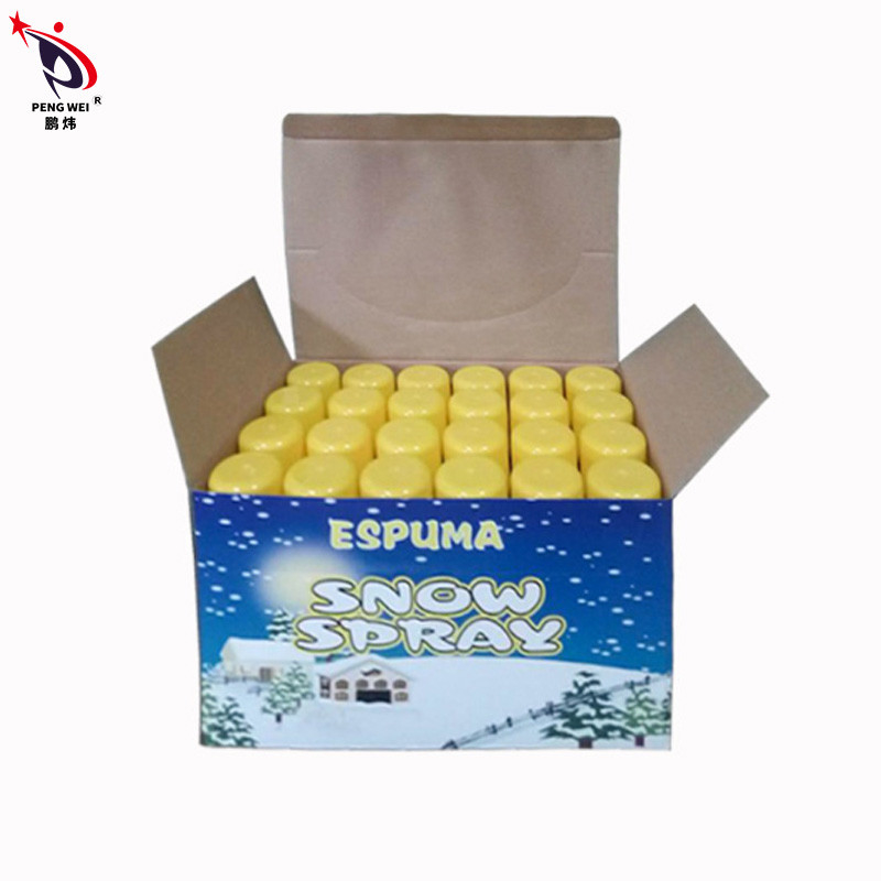 Espuma decorativa del espray de la nieve de la celebración de la fiesta de cumpleaños del espray artificial amistoso de la nieve de Eco