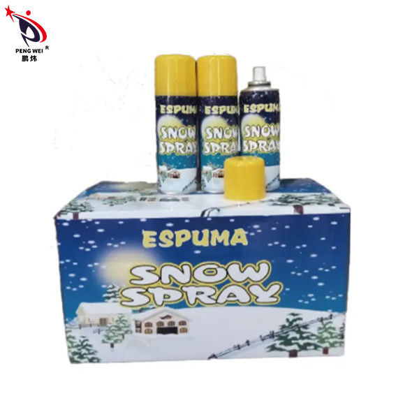 Espuma decorativa del espray de la nieve de la celebración de la fiesta de cumpleaños del espray artificial amistoso de la nieve de Eco