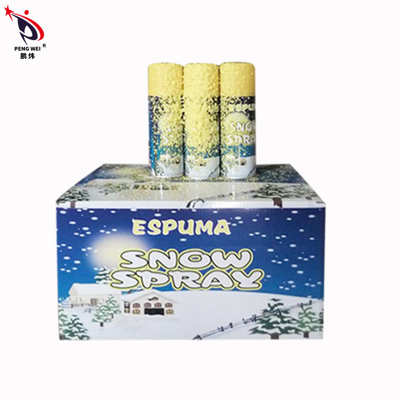 Espuma decorativa del espray de la nieve de la celebración de la fiesta de cumpleaños del espray artificial amistoso de la nieve de Eco