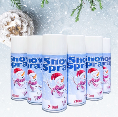 Las ramas de árbol del Odm Santa Snow Spray Christmas Party enrruellan la decoración del espejo de la ventana de cristal
