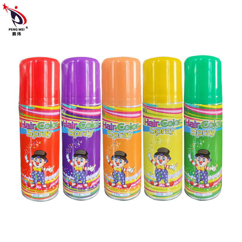 El color lavable del pelo del peinado del tinte de pelo rocía 125ml no tóxico