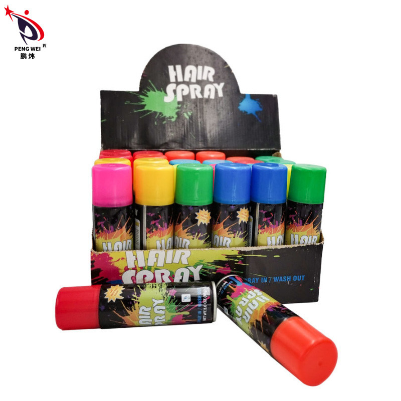 etiqueta privada del pelo 250ml del color del espray lavable temporal del tinte