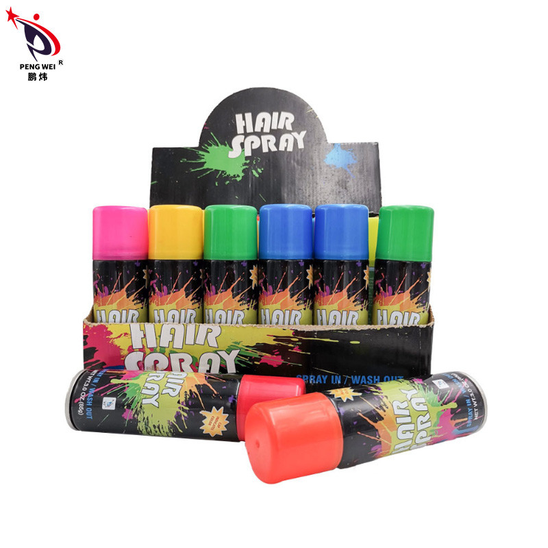 etiqueta privada del pelo 250ml del color del espray lavable temporal del tinte