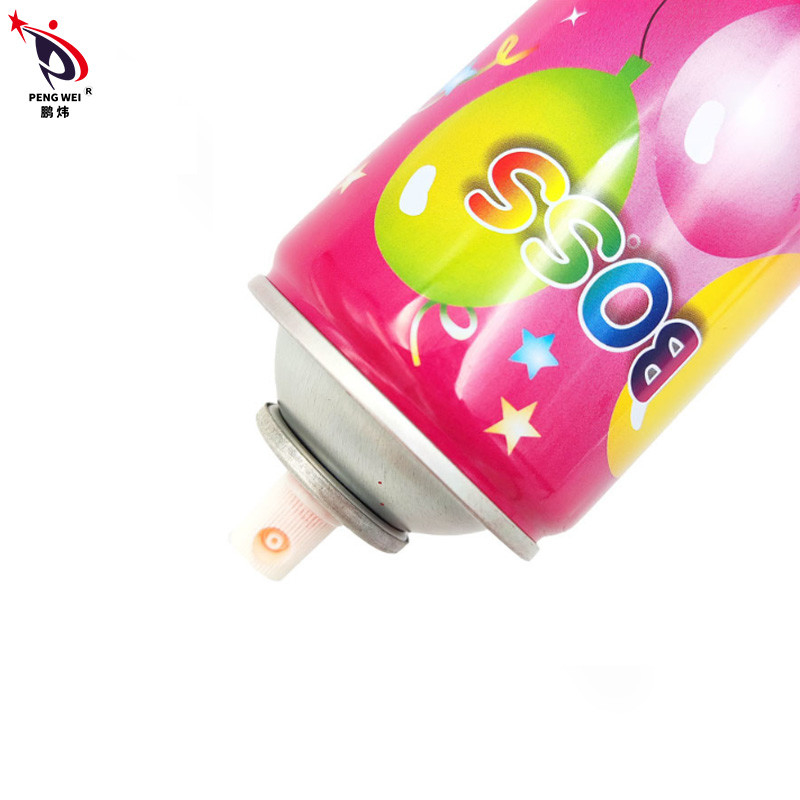 espray amistoso de la nieve de la espuma del partido del carnaval de las decoraciones de la boda de 550ml Boss Color Snow Spray Eco