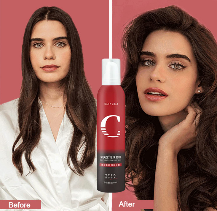 La cera del pelo del OEM para las mujeres que el líquido adicional orgánico del control Spritz la tenencia de la crema batida de pelo no rocía ningún alcohol para el pelo