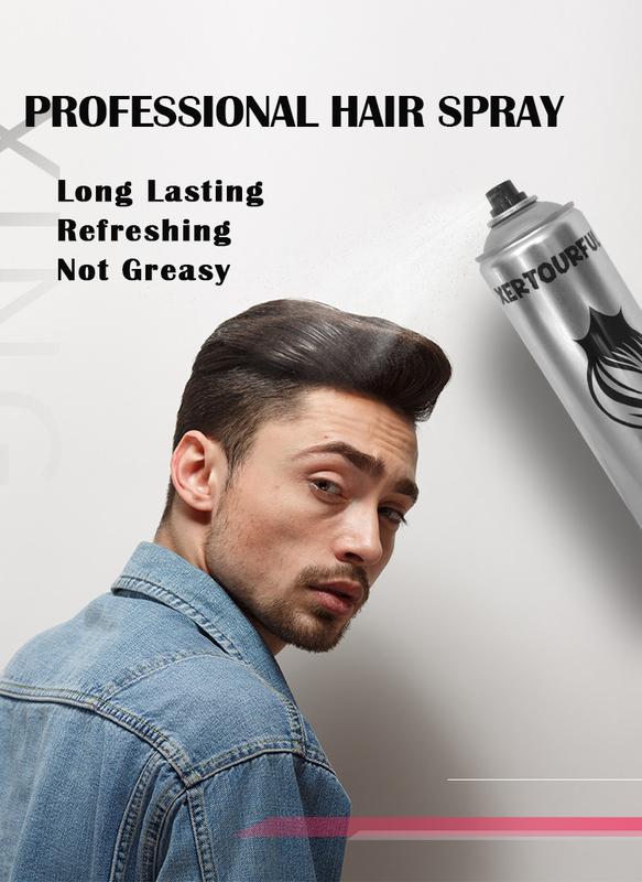 Control fuerte inmediato de encargo ninguna laca para el pelo del aerosol del olor para los hombres y la hembra