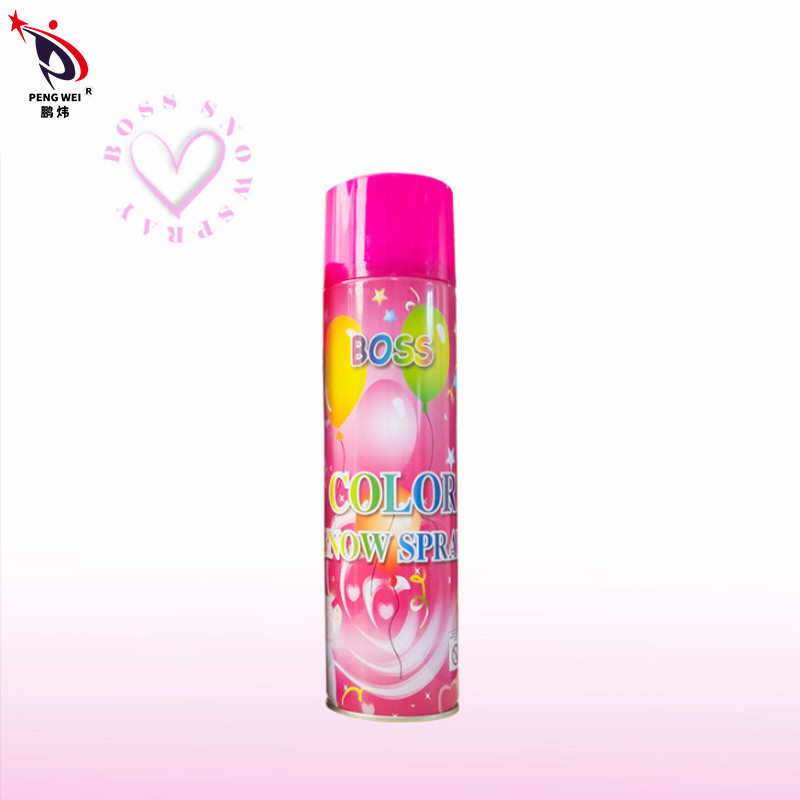 carnaval artificial Boss Foam Snow Spray de la fiesta de cumpleaños de la Navidad del color del espray de la nieve 200g