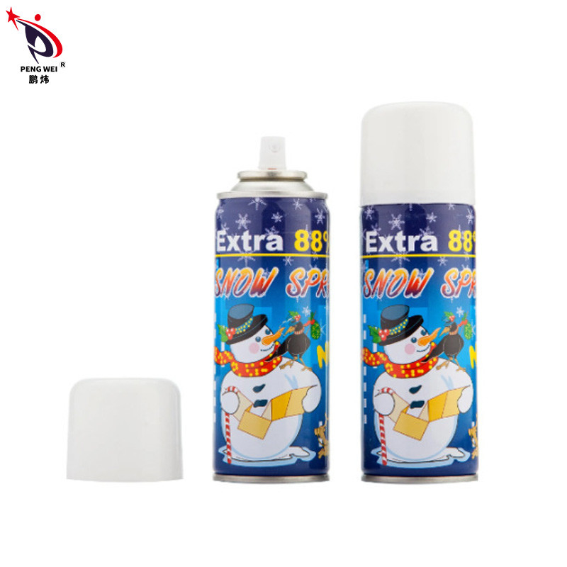 70g hacen espuma decoración artificial del carnaval de la celebración de días festivos del festival del comodín del espray de la nieve