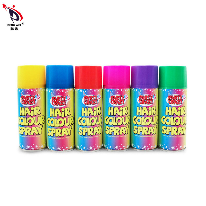 El color inmediato temporal loco del pelo del partido rocía lavable disponible mágico 250ml