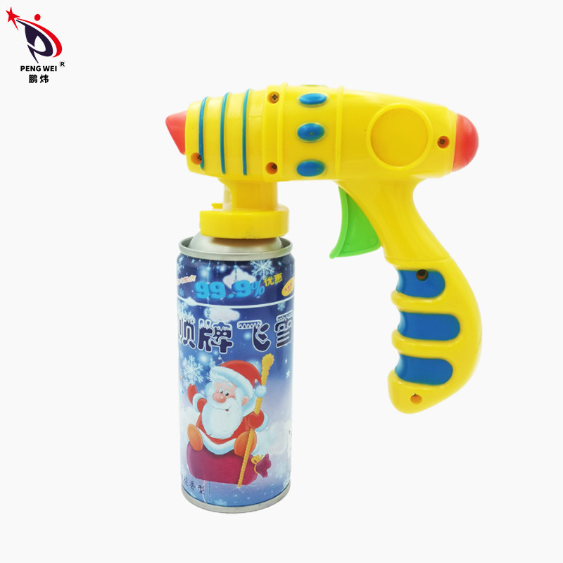 250 ml de spray de pistola de juguete color de cuerda tonta