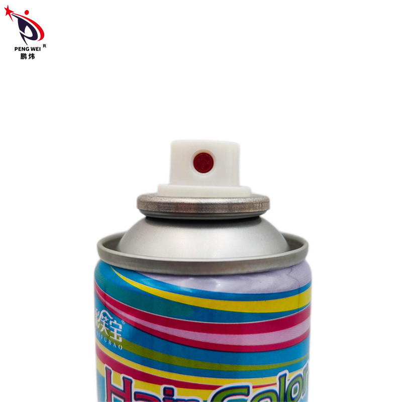 ISO22716 Aerosol de colorante para el cabello sin amoníaco 250 ml Aerosol de colorante para el cabello temporario lavable