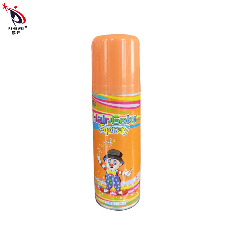 Espray de colorante para el cabello ecológico y multicolor para fiestas