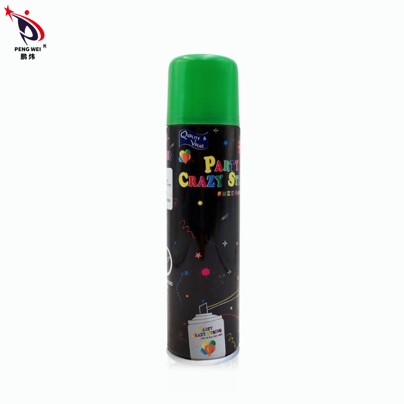 Colorido Silly String Spray Party Crazy String Ribbon para los festivales de Acción de Gracias