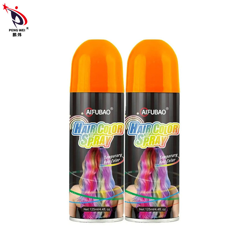 Peluquería personalizada Colorante para el cabello Aerosol de color Fiesta temporal Lavable