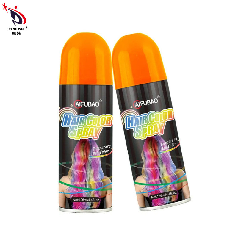 Peluquería personalizada Colorante para el cabello Aerosol de color Fiesta temporal Lavable