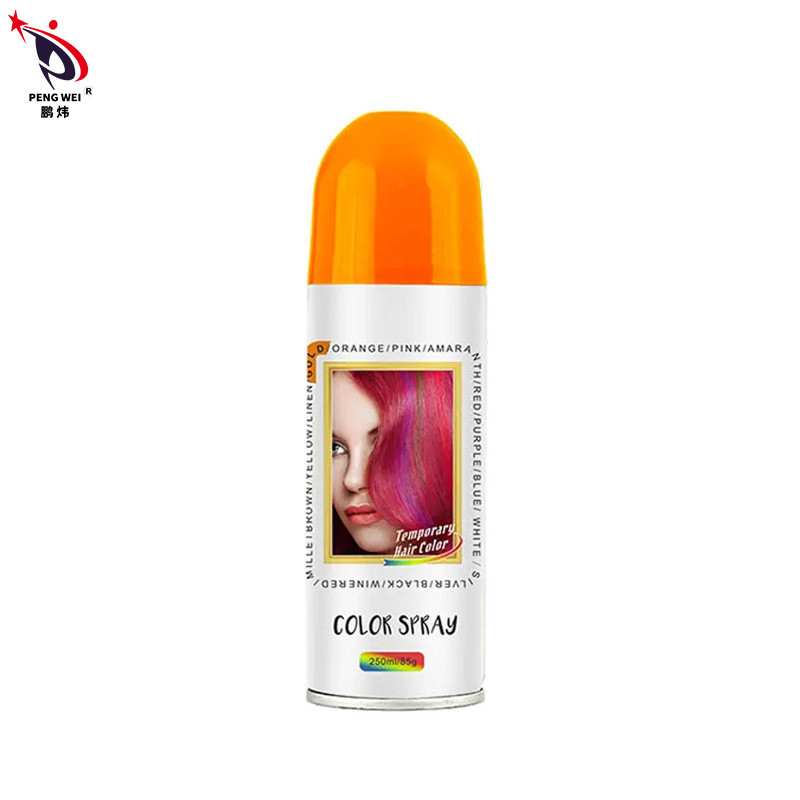 No tóxicos Tintores de colores de fiesta Aerosol de color para el cabello Temporario Lavable