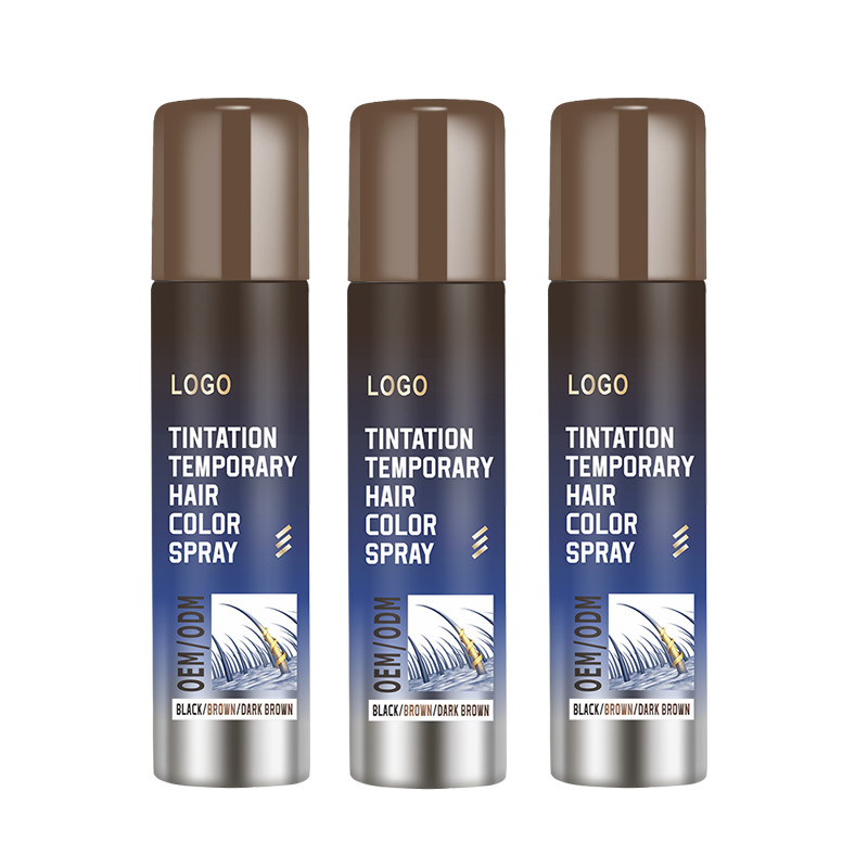250 ml de sprays de color para el cabello a base de agua 48 pcs por cartón Rojo Azul Verde Color