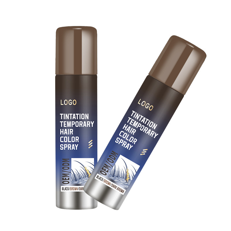 250 ml de sprays de color para el cabello a base de agua 48 pcs por cartón Rojo Azul Verde Color