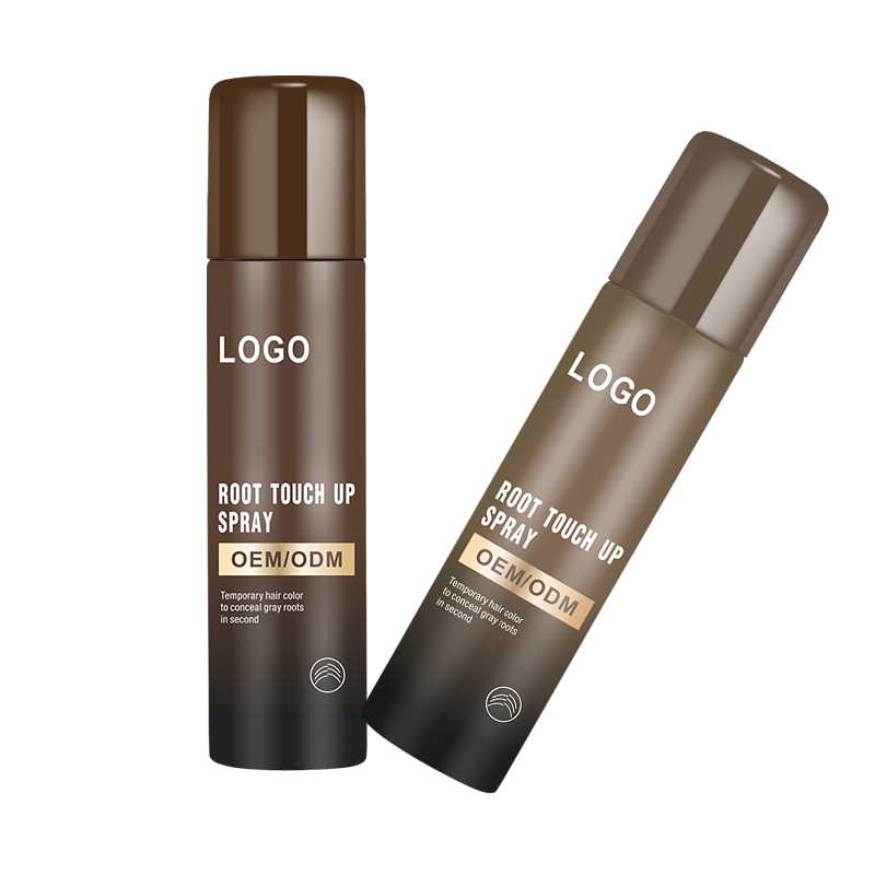EN71 Aerosol de color para el cabello Retuche instantáneo Root Cover Up Color natural Refrescante Gris Concealer Spray