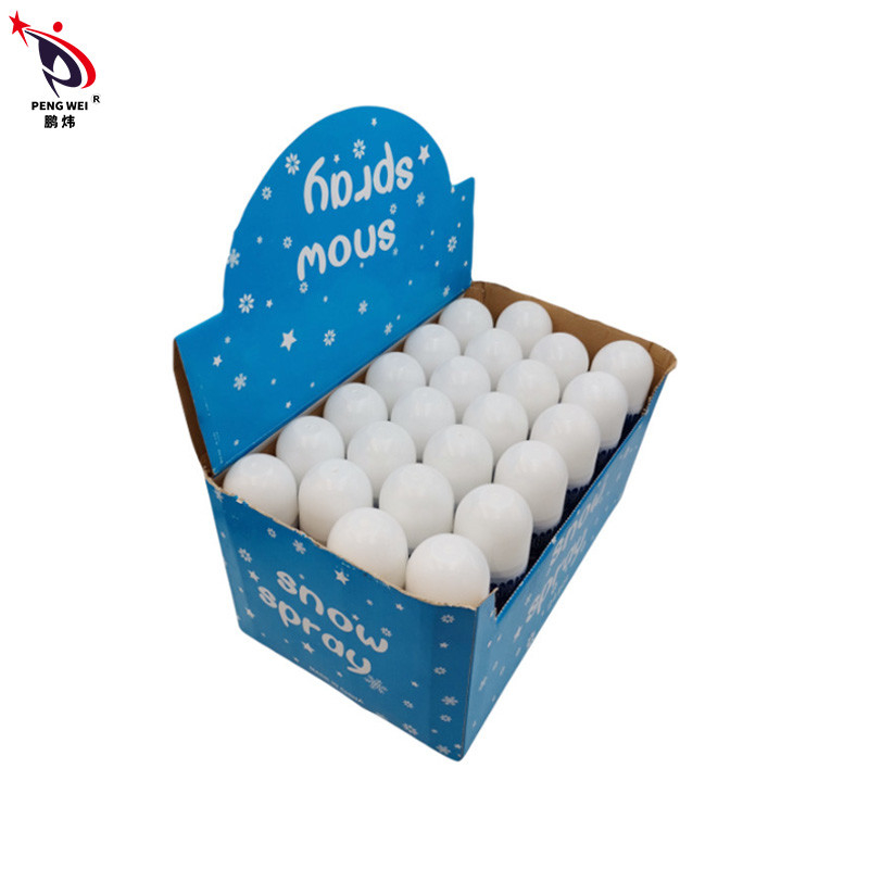250 ml de buena fórmula espuma spray de nieve boda fiesta fiesta spray de nieve en latas de hojalata