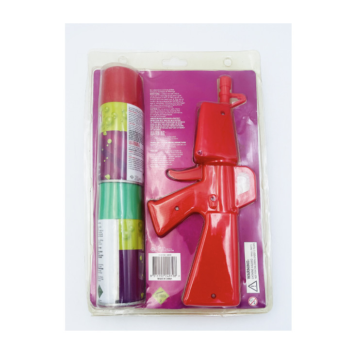 Halloween - Fiesta no inflamable Crazy String Toy Gun para niños Rango de edad 8+