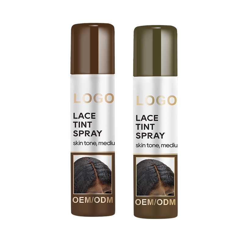 Spray de color para el cabello temporal para retoques rápidos de la raíz