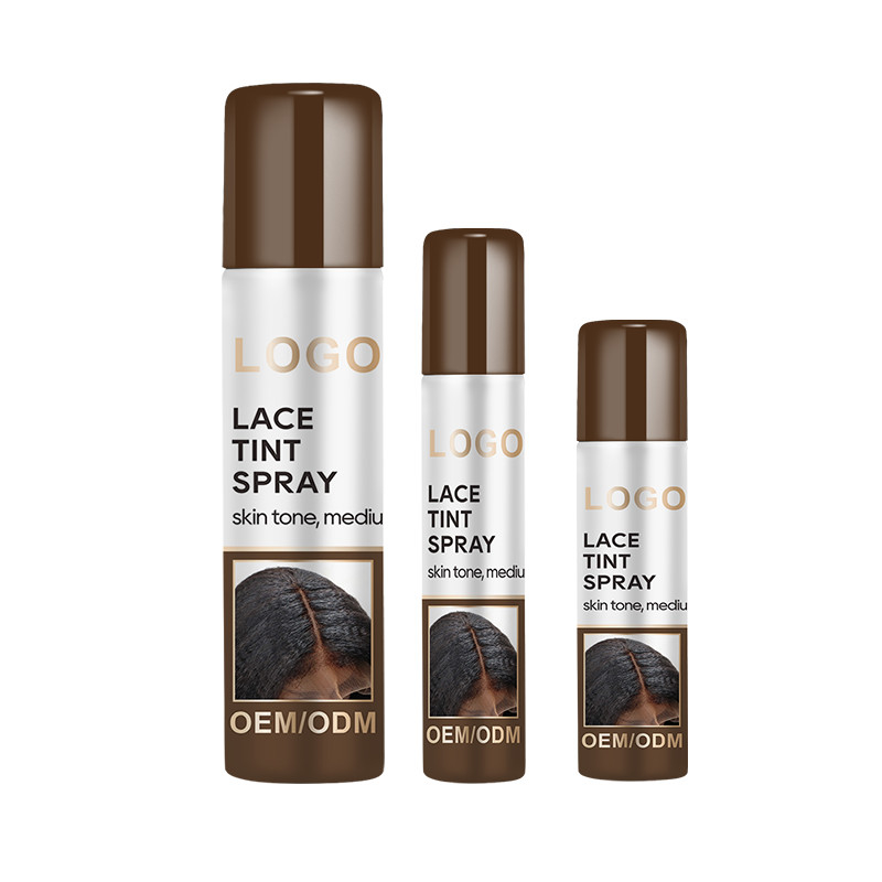 Spray de color para el cabello temporal para retoques rápidos de la raíz