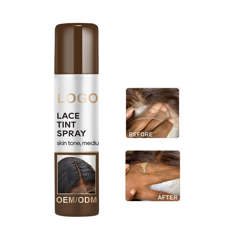 Spray de color para el cabello temporal para retoques rápidos de la raíz