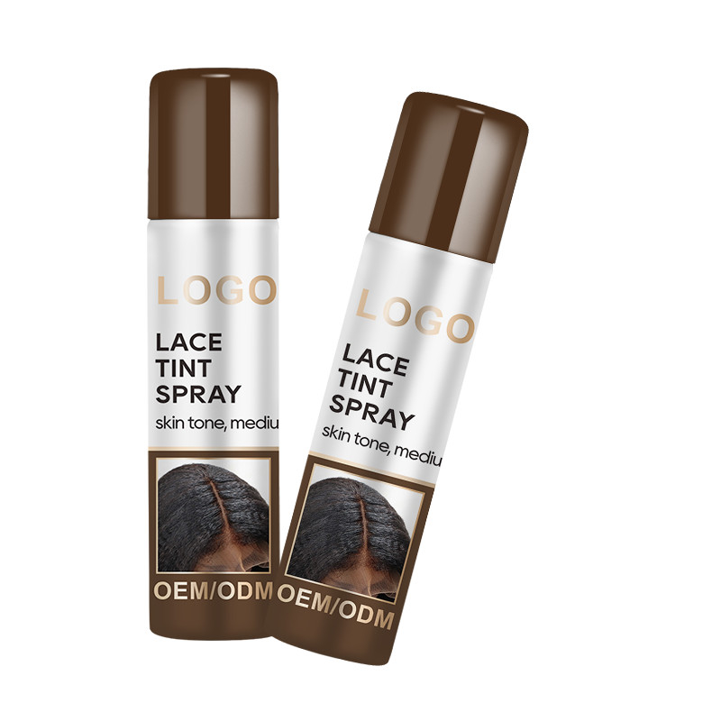 Spray de color para el cabello temporal para retoques rápidos de la raíz